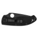 Spyderco Ніж Spyderco Tenacious Black Blade Lightweight полусеррейтор (C122PSBBK)