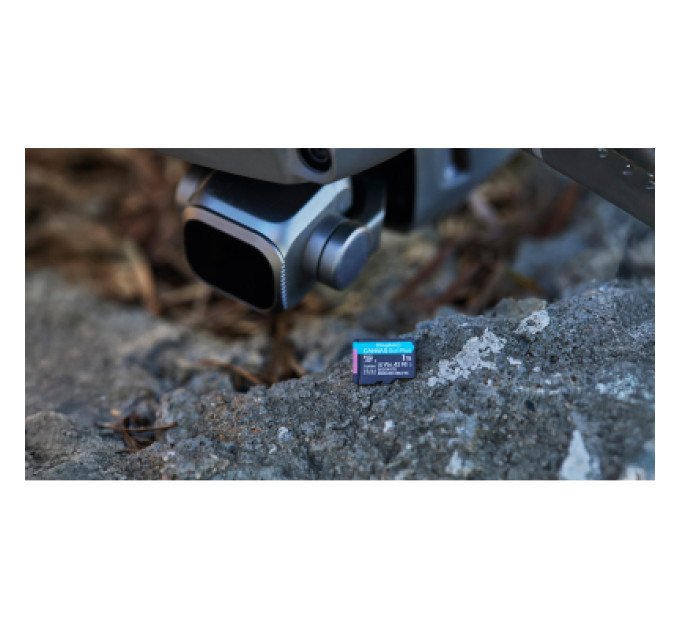 Kingston Карта пам'яті Kingston 64GB microSDXC сlass 10 UHS-I U3 V30 A2 Canvas Go Plus G4 (SDCG4/64GBSP)