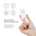 ColorWay Мережевий зарядний пристрій ColorWay GaN Mini 30W PD Port PPS USB (Type-C PD + USB QC4.0) White (CW-CHS053PDC-WT) + кабель USB Type-C