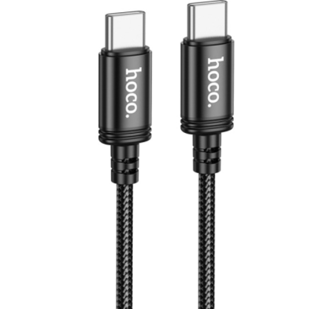 HOCO Дата кабель USB-C to USB-C 1.0m Wind 60W X89 black HOCO (6931474784384)