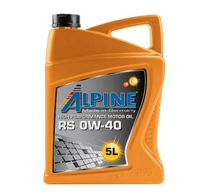 Alpine Моторна олива Alpine 0W-40 RS 5л (0225-5)