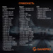 GamePro Крісло ігрове GamePro RS100 із кріпленням для керма, педалей та коробки передач Black (RS100)