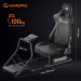 GamePro Крісло ігрове GamePro RS100 із кріпленням для керма, педалей та коробки передач Black (RS100)