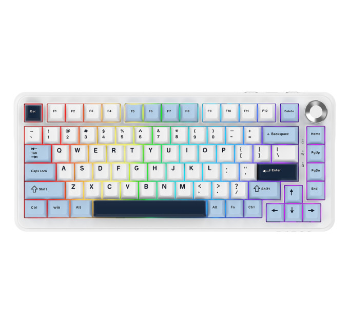 Ajazz Клавіатура бездротова Ajazz AK820 Max Plus Day Dream Switch White (AK820MAX-DD-BWD)