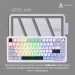 Ajazz Клавіатура бездротова Ajazz AK820 Max Plus Day Dream Switch White (AK820MAX-DD-BWD)
