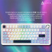 Ajazz Клавіатура бездротова Ajazz AK820 Max Plus Day Dream Switch White (AK820MAX-DD-BWD)