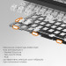 Ajazz Клавіатура бездротова Ajazz AK820 Max Plus Day Dream Switch White (AK820MAX-DD-BWD)
