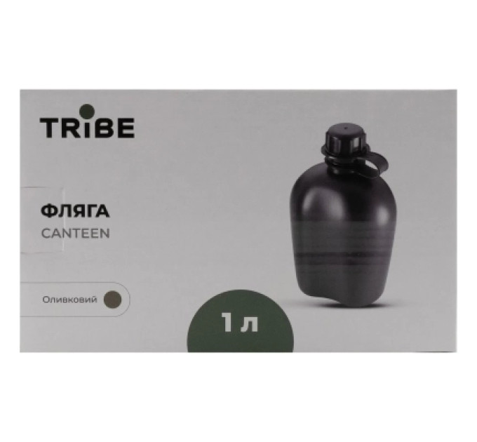 Tribe Фляга Tribe Canteen пластикова olive (T-FE-0022-olive)