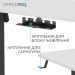 OfficePro Комп'ютерний стіл OfficePro ODE1670WB White/Black (ODE1670WB)