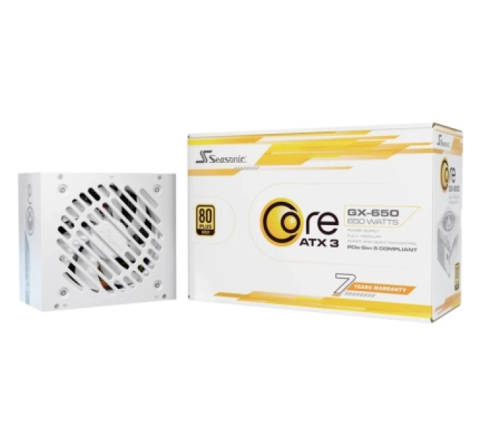 Seasonic Блок живлення Seasonic 650W BLACK (CORE GX-650-ATX31)