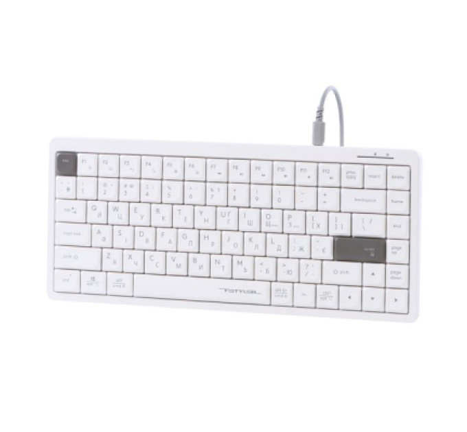 A4Tech Клавіатура A4Tech FX53 USB UA White (4711421002400)
