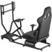 GamePro Крісло ігрове GamePro RS115 з кокпітом кріплення для керма та педалей Black (RS115)