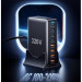 Essager Зарядний пристрій Essager 4xUSB-C + 4xUSB 320W GaN (EZC320W-QJB0G-Z)