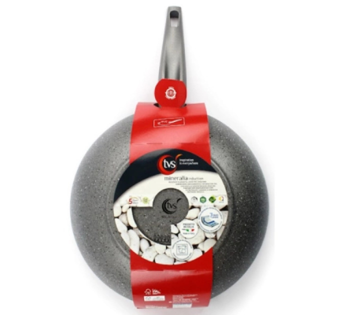 TVS Сковорода TVS Mineralia induction Wok 28 см (BS793282910101)
