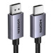 Ugreen Кабель мультимедійний DisplayPort M to HDMI M 2.0m V2.0 4K30Hz DP125 black Ugreen (35842)