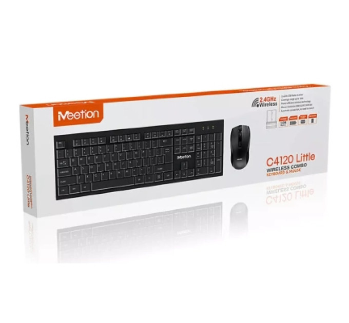 Meetion Комплект Meetion C4120 Little Wireless UA Black (MT-C4120LITTLE-A-RUA)