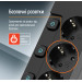 ColorWay Фільтр живлення СolorWay (CW-PSEA55SBK) 5 розеток, 5м, Black