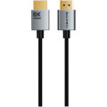 Cabletime Кабель мультимедійний HDMI M to HDMI M 2.0m V2.1 8K60Hz Cabletime (CA915910)