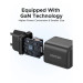 Ugreen Зарядний пристрій UGREEN USB-C PD20W GaN X512 gray (55528)
