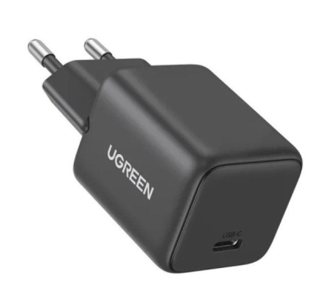 Ugreen Зарядний пристрій UGREEN USB-C PD20W GaN X512 gray (55528)
