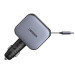 Ugreen Зарядний пристрій Ugreen Car charger USB-C PD90W + cable USB-C to USB-C retractable (55909B)