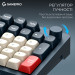 GamePro Клавіатура бездротова GamePro Asgard Drakkar Keychron Super Red Switch Blue (MK305BL)