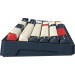 GamePro Клавіатура бездротова GamePro Asgard Drakkar Keychron Super Red Switch Blue (MK305BL)