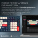 GamePro Клавіатура бездротова GamePro Asgard Drakkar Keychron Super Red Switch Blue (MK305BL)