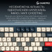 GamePro Клавіатура бездротова GamePro Asgard Drakkar Keychron Super Red Switch Blue (MK305BL)