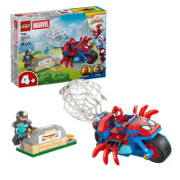 Конструктор LEGO Spidey Павук на мотоциклі проти Носорога (11206)