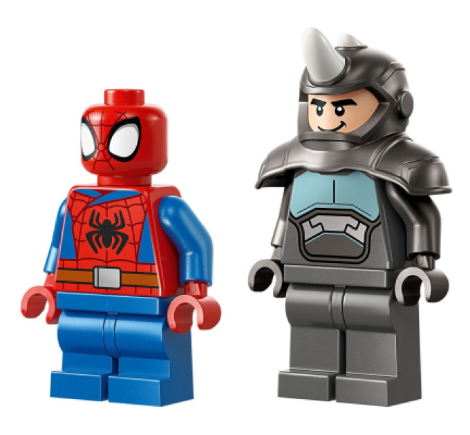 LEGO Конструктор LEGO Spidey Павук на мотоциклі проти Носорога (11206)