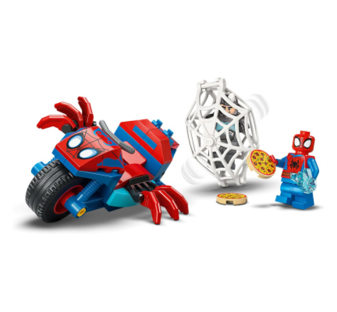 LEGO Конструктор LEGO Spidey Павук на мотоциклі проти Носорога (11206)