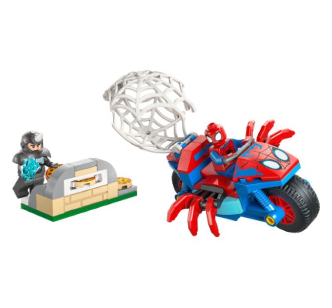 LEGO Конструктор LEGO Spidey Павук на мотоциклі проти Носорога (11206)