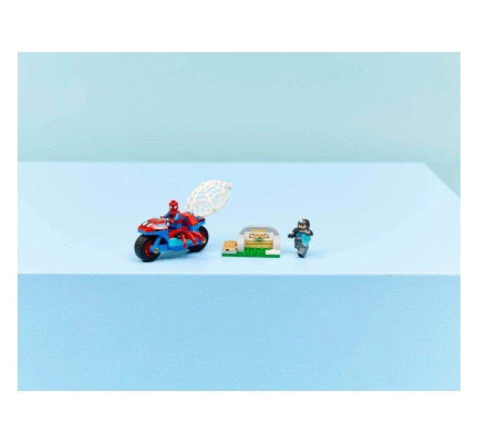 LEGO Конструктор LEGO Spidey Павук на мотоциклі проти Носорога (11206)
