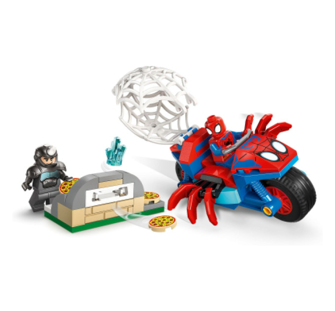 LEGO Конструктор LEGO Spidey Павук на мотоциклі проти Носорога (11206)