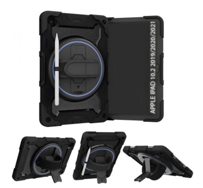 BeCover Чохол до планшета BeCover Horizontal handle Apple iPad 10.2 2019/2020/2021 Black (712150)
