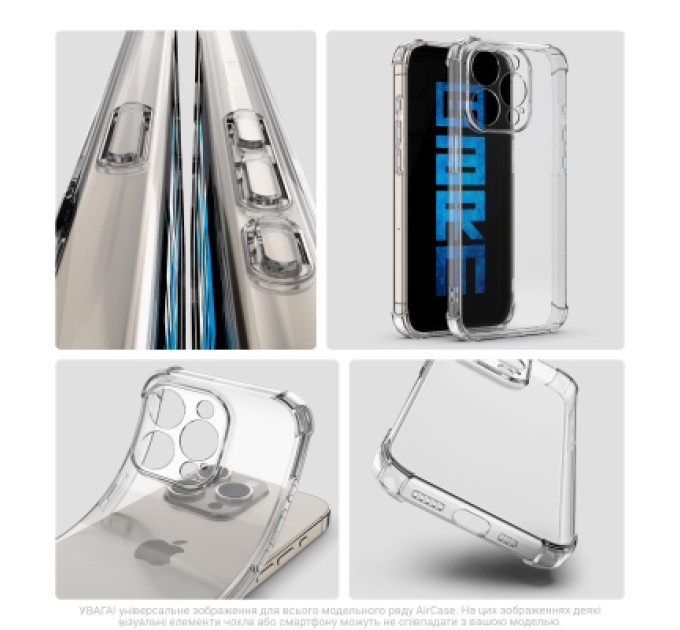 Armorstandart Чохол до мобільного телефона Armorstandart Air Force Samsung A37 5G Camera cover Clear (ARM89671)