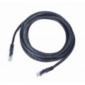 Cablexpert Патч-корд 0.5м, UTP, cat.5e, CCA, black Cablexpert (PP12-0.5M/BK)