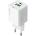 ColorWay Зарядний пристрій ColorWay USB-C PD20W + 1xUSB QC4.0 white (CW-CHS062PD-WT)