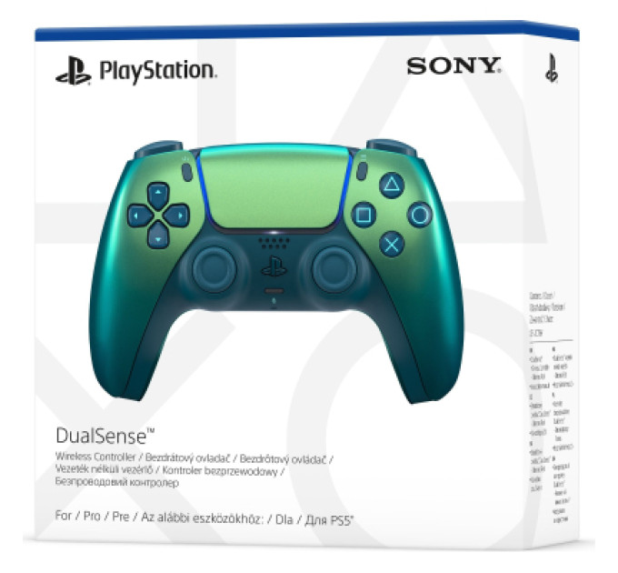 Sony Playstation Геймпад Sony Playstation DualSense Bluetooth PS5 Chrome Teal (1000050603)