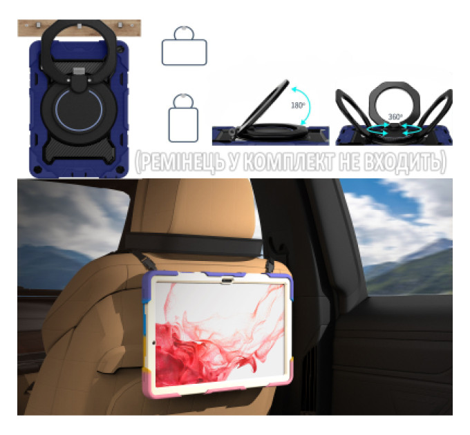 BeCover Чохол до планшета BeCover Samsung Galaxy Tab A9 Plus SM-X210/SM-X215/SM-X216 11.0" Blue (711930)