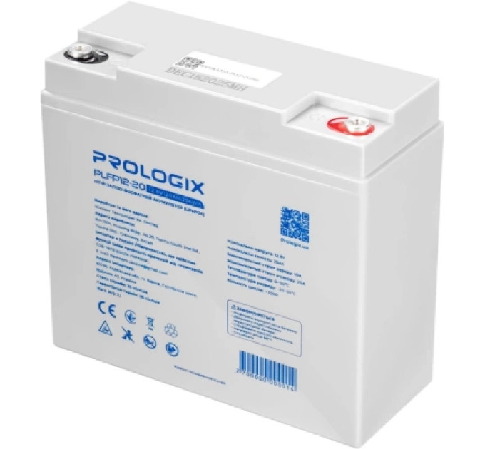 Prologix Батарея LiFePo4 Prologix 12.8V - 20Ah (PLFP12-20)