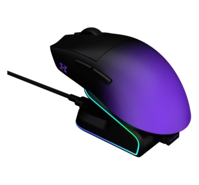 Hator Мишка Hator Hellyberry HM47 Pro RGB Wireless/Bluetooth/USB Black/Violet (HM47PRO_black_violet)