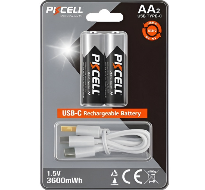 PkCell Акумулятор PKCELL Ni-MH AA/HR06 3600 mAh BL 2шт