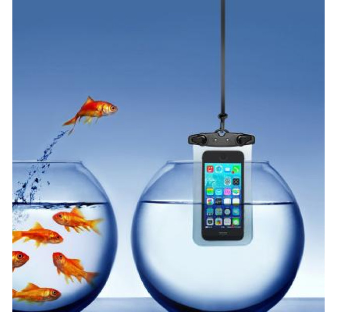 ColorWay Чохол до мобільного телефона ColorWay Waterproof Universal Transparent (CW-CWP01US/57134)