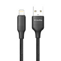 ColorWay Кабель ColorWay USB - Lightning (M/M), TPE embossed, 3А, 1 м, Black (CW-CBUL101-BK)