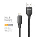 ColorWay Кабель ColorWay USB - Lightning (M/M), TPE embossed, 3А, 1 м, Black (CW-CBUL101-BK)