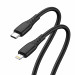 ColorWay Кабель ColorWay USB Type-C - Lightning (M/M), textured PVC, 3А, 1 м, Black (CW-CBPDCL094-BK)