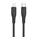 ColorWay Кабель ColorWay USB Type-C - Lightning (M/M), textured PVC, 3А, 1 м, Black (CW-CBPDCL094-BK)