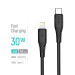 ColorWay Кабель ColorWay USB Type-C - Lightning (M/M), textured PVC, 3А, 1 м, Black (CW-CBPDCL094-BK)
